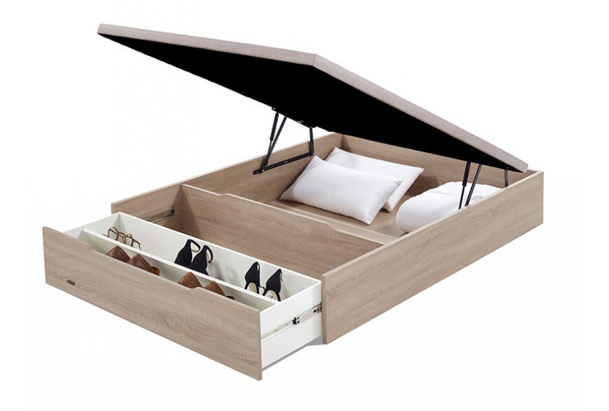 Folding Flex Wooden Ottoman Storage...