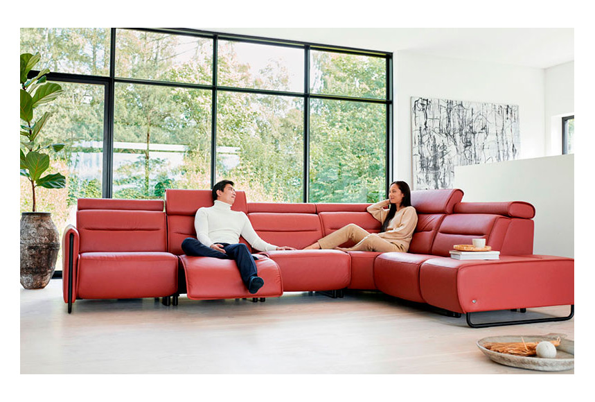 Stressless Emily Steel Relax Sofa
