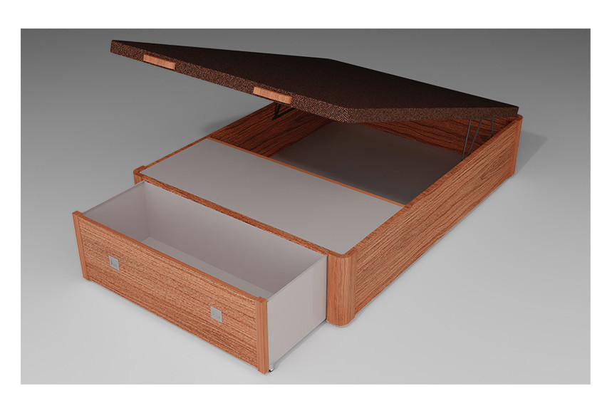 Nightland Persa Ottoman Bed with Drawers