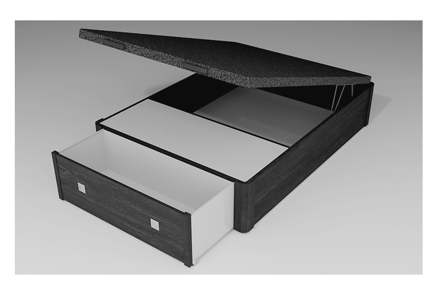 Nightland Persa Ottomans Bett mit...
