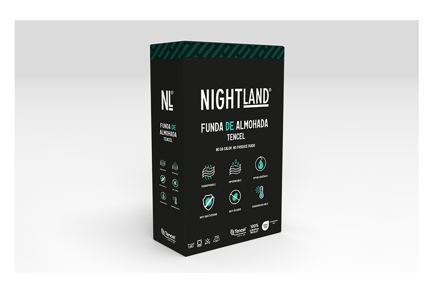 Funda de Almohada Nightland Tencel New