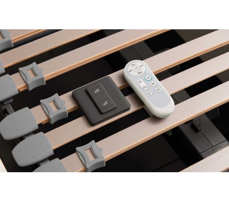 Elektrisch verstellbares Bett mit Stauraum Infinity Nessen