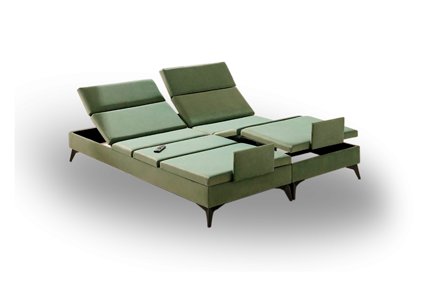 Cama Tapizada Articulada Nightland...