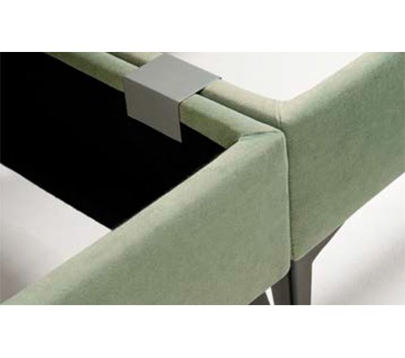 Cama Tapizada Articulada Nightland Morgan