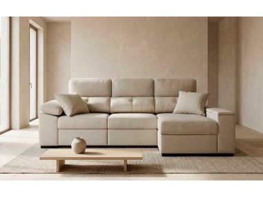Sofá Chaise Longue Nord Swiss Dunas