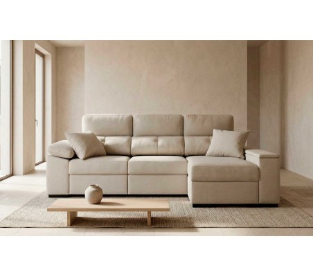 Sofá Chaise Longue Nord Swiss Dunas
