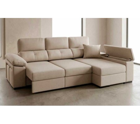 Sofá Chaise Longue Nord Swiss Dunas