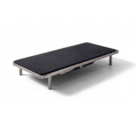 Adjustable Electric 3D Upholstered Bed Base Nightland Eiras