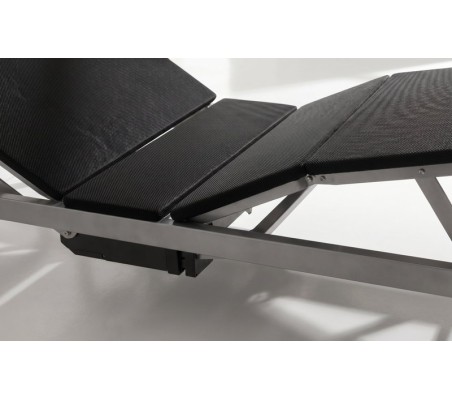 Adjustable Electric 3D Upholstered Bed Base Nightland Eiras