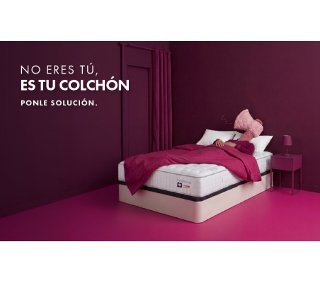 Sealy Nebraska New Matratze + GRATIS Bettkasten und Kopfkissen