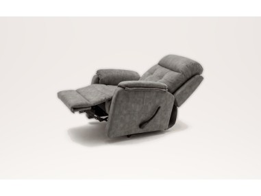 Nessen Brunel Recliner Armchair - Blue Perla