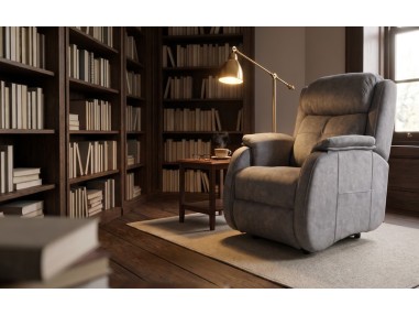 Nessen Lol Recliner Armchair - Blue Perla