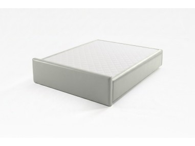 Nessen Benet Upholstered Ottoman Storage Bed - Polipiel Blanco