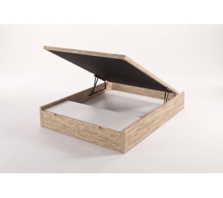 Nessen Bonat Bettkasten aus Holz - Cambrian, geöffnet