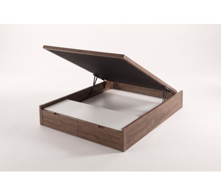 Nessen Bonat Bettkasten aus Holz - Bellota, geöffnet