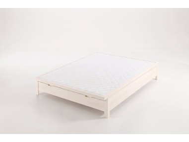 Canapé de Madera Nessen Bantis - Nieve