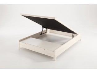 Canapé de Madera Nessen Bantis - Nieve 2