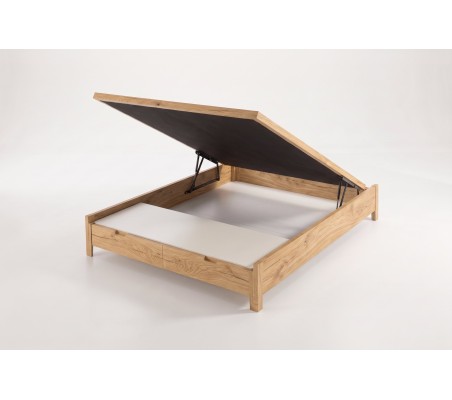Nessen Bantis Bettkasten aus Holz - Estepa, geöffnet