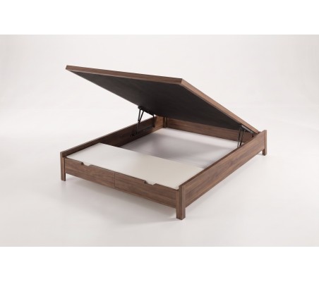 Canapé de Madera Nessen Bantis - Bellota, abierto