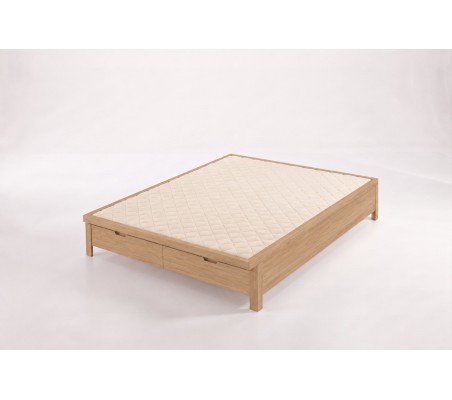 Canapé de Madera Nessen Bantis - Roble