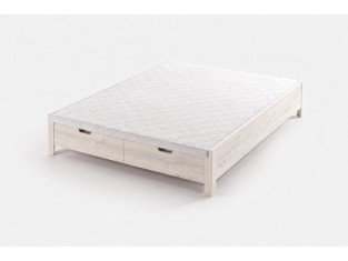 Nessen Zarel Wooden Ottoman Storage Bed - Nieve