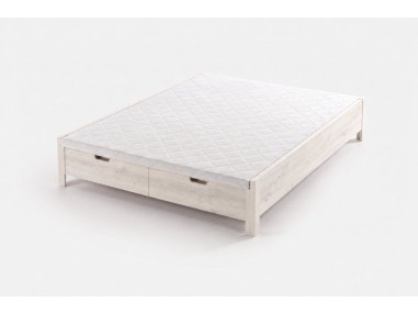 Nessen Zarel Wooden Ottoman Storage Bed - Nieve