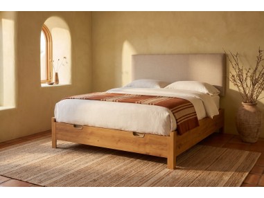 Canapé de Madera Nessen Zarel - Bruma, ambiente