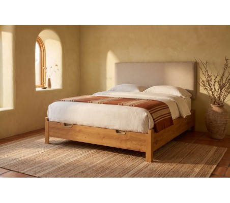Canapé de Madera Nessen Zarel - Bruma, ambiente