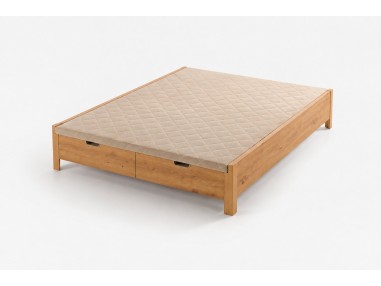 Nessen Zarel Wooden Ottoman Storage Bed - Bruma