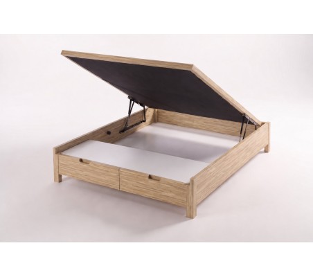 Canapé de Madera Nessen Zarel - Cambrian, abierto