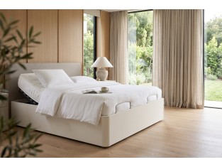 Canapé Articulado Eléctrico Nessen Infinity - Marfil, somier de láminas 2