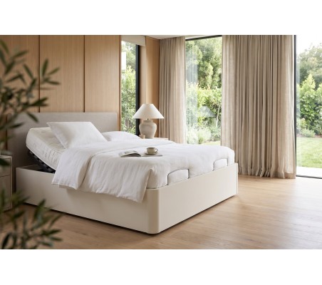 Canapé Articulado Eléctrico Nessen Infinity - Marfil, ambiente