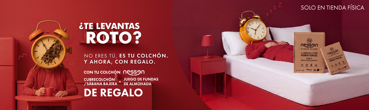 No eres tú, es tu colchón: cubrecolchón y fundas de almohada de regalo con tu colchón Nessen
