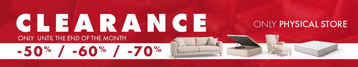 Clearance sale only until the end of the month. In-store exclusive.