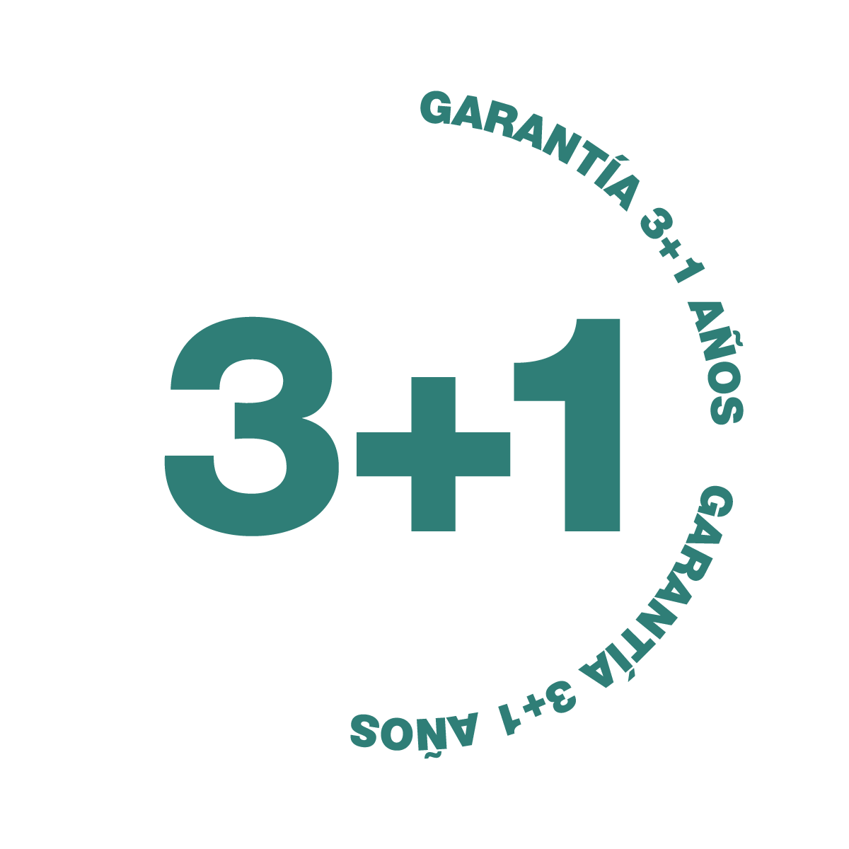 Garant&iacute;a 3+1 A&ntilde;os