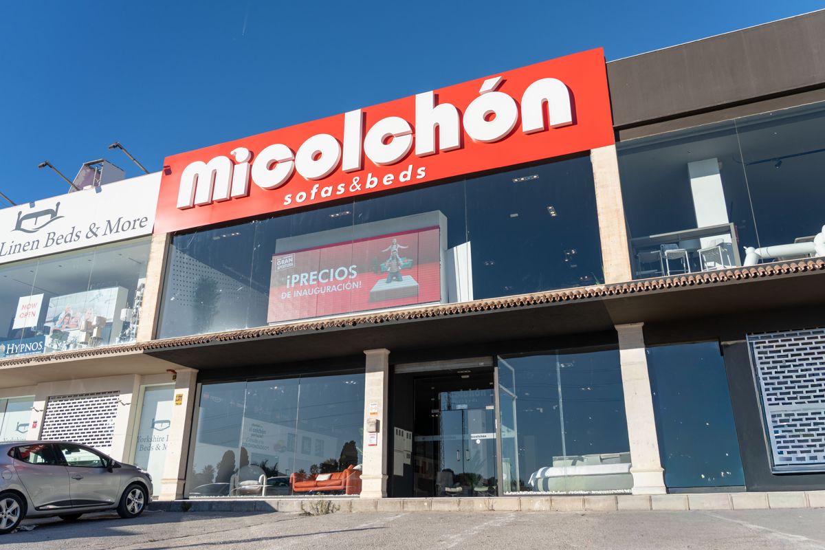 Front of the MiColchón Mijas-Fuengirola store